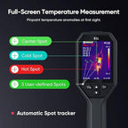HIKMICRO B1L 160 x 120 IR Resolution Thermal Imaging Camera with WiFi, 25Hz Refresh Rate, 3.2" LCD Screen, Handheld 19200 Pixels Thermal Imager with High Temperature Alarm