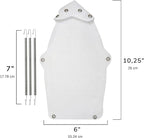 1 Piece - Cover Iron Shoe Used for Electric Iron Clothes Protector When Ironing - Prevents Burn, Sticking,Easy Installation Sole Plate Accessory