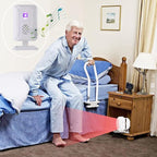 Evernary Upgraded Bed Sensor Alarm and Fall Prevention for Elderly Adults, Wireless Motion Detector for Seniors Caregiver Motion Sensor Alarm Indoor for Dementia