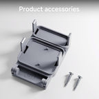 Garage Door Bracket for SimpliSafe Alarm Contact Sensor | Secure Mount with Quick-Snap Clip & Screws | Easy Install Accessory (Sensor Not Included)