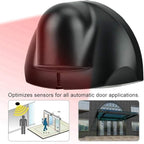 Request to Exit Motion Sensor, 12-24V 24.125GHz Microwave Automatic Door Sensor for Autodoor Systems, Motion Detection Sensor for Commercial & Residential Use