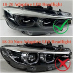 SOCAL-LED LIGHTING Yellow Angel Eye Daytime Running Light DRL Adaptive Headlight Insert Diode Module LED Control Unit Fit for BMW 2018-2020 F80 M3 F83 F82 M4 LCI, Pack of 2