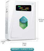 120v to 240v Step Up Transformer 1000W, 110v to 220v Power Voltage Converters, No Noise, Ten Protection Functions, Suit for Coffee Machines, Rice Cookers and Other Appliances