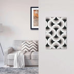 Bvtewkhz Black/White Art Marble No Device Single Blank Decorative Light Switch Covers Electrical Faceplate Switch Plates for Bathroom Kitchen Home