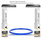 OPSTRAN 1000BASE-T SFP RJ45 Copper Transceiver Module Compatible with Extreme 10018 100m Cat 5e/6/6a 4 Pack