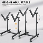 UPELLA Heavy Duty Amplifier Stand, Adjustable Amps Speaker Cabinet Stand Combo Holder, Audio Rack, Guitar Amplifier Stand
