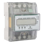 ANKROYU 220/380V 5-80A Power Meter, Energy Consumption Digital Electric Power Meter, Digital Power Meter, Energy Meter for Power Metering Systems