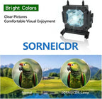 SORNEICDR LMP-H210 Replacement Projector Lamp Bulb Compatible with Sony VPL-HW45ES VPL-HW65ES VPL-HW45EW, with Housing