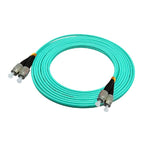 Jeirdus 10M 33ft Duplex 50/125 10G OM3 Fiber Optic Cable Jumper - FC to FC Multi-Mode Optical Patch Cord