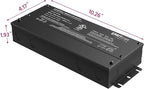 EMITEVER Dimmable Led Driver, 200W AC 110V-277V to DC 24V Transformer, 5-in-1 Dimming: ELV/MLV/TRIAC / 0-10V / 1-10V / 10V PWM/Potentiometer, Waterproof IP67 and UL Listed