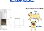 High Tech Pet Power Pet Medium Electronic Pet Door PX-1