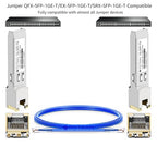 OPSTRAN 1000BASE-T SFP RJ45 Copper Transceiver Module Compatible with Juniper QFX-SFP-1GE-T SRX-SFP-1GE-T EX-SFP-1GE-T 100m Cat5e/6