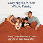 Full XL Bed Sheet Set - 4 Piece Extra Long Extended Full XL Sheets - Soft, Breathable & Cooling - Fits 8" to 16" Mattress w/ Deep Pockets - 54" x 80" - Easy-Fit, Wrinkle & Fade Resistant - Terracotta