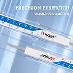 Dasqua 8”/200mm Digital Caliper, Stainless Steel Precision Measuring Tool with Advanced Dual Chip, Large LCD, Resolution 0.0005”/0.01mm, Accuracy ±0.001”/0.02mm