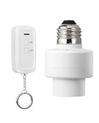 DEWENWILS Remote Control Light Socket, Wireless Remote Control Lamp Bulb Socket with Switch for Pull Chain Light Fixtures, 100FT Range, No Wiring Needed, ETL Listed(Shorter Version)