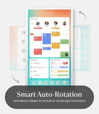 Cozyla Mate Calendar+ 2: 24" Digital Calendar Wall Touch Screen Chore Chart Customizable Dashboard Smart Electronic Display for Family Schedules Meal Plan All App Support Wall Mount Planner for 2026