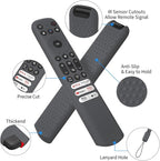 Hi Color Silicone Cover for TCL RC813 FMB1/RC923/RC902V Remote Protective Case Sleeve for TCL Smart TV Remote RC813 FMB1 Case Cover (Dark Grey)