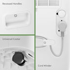 Waykar 150 Pints 7,000 Sq. Ft Energy Star Dehumidifier with Pump for Commercial and Industrial Large Room, Basement, Home, Storage, Warehouse with Drain Hose and Water Tank