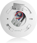 Sensky 360 Degree Ceiling Mount Occupancy Sensor, 110-240V PIR Motion Sensor Switch, High Sensitive Movement Detector Light Switch, Neutral Required(Max Detection Distance: 6 m)