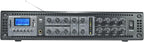 Rockville PRE-70V 8-Zone Stereo Preamp Mixer with Bluetooth, USB/SD/FM, Mic Inputs, Chime, Bass/Treble Control, for 70V Audio Systems