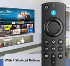 Voice Remote Replacement for Stick 4k 3rd Gen, Fit for Smart TV Stick/ 4K Max, 3rd Gen, 2nd Gen, Lite, Cube(1st Gen & 3nd Gen)