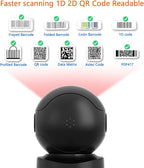 NetumScan Automatic Omnidirectional Desktop Barcode Scanner, Hands-Free USB Wired QR Barcode Reader, 1D 2D Bar Code Image Sensing for Warehouse, Supermarket, Retail Store, Bookstore Pos System
