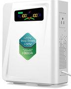 ZHENGXI 120v to 100v Step Down Transformer 1000W Power Voltage Converters, No Noise, Ten Protection Functions,Using Japan Appliances in US