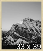 Frame It Easy 33 x 39 Wheat Wood Frame (Derby)