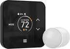 Lux TQX Smart Thermostat for Home, Programmable WiFi with Matter Protocol, Occupancy Sensing, Includes 1 Remote Sensor - Works with Apple Home, Alexa, Google Home - C-Wire Included