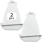 2025 Universal Iron Covers Anti scalding, Pressing Cloth for Ironing,Suitable for steam Ironing pad Accessories Made of fine Fabrics Such as Silk and Wool. 2-Pack (0.5mm)