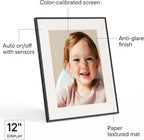 Aspen 12" | Aura's Most Versatile HD Digital Picture Frame