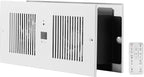 VEVOR Room to Room Fan, Adjustable Dual Airflow Through-the-Wall Fan with Remote & Temperature Control, 300 CFM 10-Speed Ventilation Quiet In-Wall Vent for Living, Laundry Room Indoor