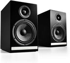 Audioengine HDP6 Passive Speakers Bookshelf Speakers Pair | Home Stereo High-Powered 2-Way Desktop Speakers | AV Receiver or Integrated Amplifier Required (Satin Black)