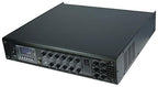 Rockville RCS2-320-6 320W 6-Zone Stereo/Mono Commercial 70V Amplifier, Bluetooth, USB/SD, Optical Input, Perfect for Restaurants, Schools, Offices, and Multi-Room Audio