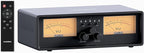 ET30 VU Meter Amplifier Speaker Selector Switch Box, 2 in 2 Out Vintage Switcher, with DB Panel Display for Stereo Class A, B, AB, D