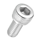 Kozelo 100pcs Socket Head Cap Screws - [M5-0.8 x 10mm] 304 Stainless Steel Allen Socket Drive for Electrical Motor 3D Printing Fan Engine Replacement Use, Silver