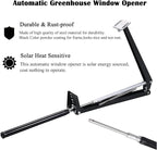 Automatic Window Opener for Greenhouse Solar Sensitive Auto Greenhouse Vent Opener Gardening Tools Automatic Greenhouses Supplies (Single Spring Opener Up to 15lbs)