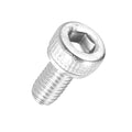 Kozelo 50pcs Socket Head Cap Screws - [M3-0.5 x 4mm] 304 Stainless Steel Allen Socket Drive for Electrical Motor 3D Printing Fan Engine Replacement Use, Silver
