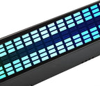 31-BMusic Spectrum Display Equalizer with Dual-Channel 15-BDSP Processing Full Color AGC Display Noise Reduction Remote Control 96kHz Sampling for Stage KTV Home Bar