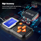 KONNWEI KW650 6V 12V Car Battery Tester, 100-2000 CCA Battery Load Tester Automotive Battery and Alternator Tester for Vehicles/Marine/Motorcycle/Lawn Mover