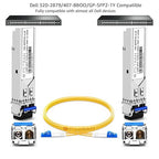 OPSTRAN 1000BASE-LX/LH SFP Optical Transceiver Module Compatible with Dell 320-2879 407-BBOO GP-SFP2-1Y 1310nm 20km DOM Duplex LC SMF 4 Pack