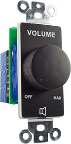 Rockville VOL70100 100 Watt Wall Volume Control 70V, 11-Step Attenuation, Euro-Block Connector, Dust-Protected, Perfect for Commercial Audio Systems