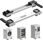 KVRG Appliance Rollers Heavy Duty,Newest Extendable Appliance Sliders,Liftable Washing Machine Base,Easily Move Washer and Dryer Machines,Refrigerators,Furniture-White