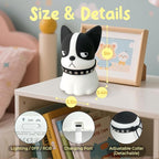 Dog Night Light, Cute Dog Night Light Gifts, Soft Silicone Lamp with 3 Level Warm Light and RGB Changing,Soft Silicone Kids Nursery Nightlight LED Touch Light, Kids Room Decor as Xmas Birthday Gifts