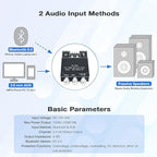 Hosyond ZK-1002T 100W+100W Bluetooth Amplifier Board with Treble and Bass Control 2.0 Channel Stereo Bluetooth AMP Board for DIY Speakers Home Theater