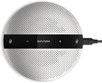 USB Speaker Phone 360° Omnidirectional Microphone Portable Conference Speakerphone Echo Cancellation for Teams, Zoom, VoIP Calls, Webinar, Phone, Call Center, Recording