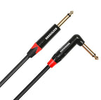 Rannsgeer 2 Pack 1/4 Inch TS Right Angle to 1/4 Inch TS 3 Feet Cable (3 Ft 2 Pack)