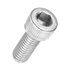 Kozelo 50pcs Socket Head Cap Screws - [M6-1 x 18mm] 304 Stainless Steel Allen Socket Drive for Electrical Motor 3D Printing Fan Engine Replacement Use, Silver