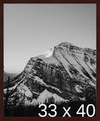 Frame It Easy 33 x 40 Merlot Wood Frame (Derby)