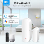 WiFi Door Sensor: Smart Door Open/Closed Detectors, Wireless Window Sensor with App Notification Alert, Contact Sensor for Home Security, Compatible with Alexa Google Assistant (1pack)